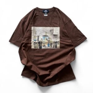 DYM MESSENGERS WILDSIDE T-shirt(BROWN)