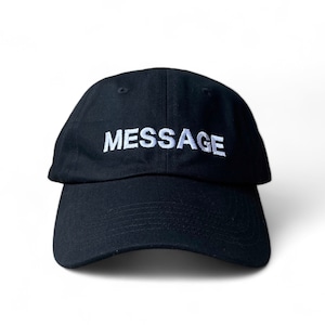 DYM MESSENGERS MESSAGE Cap – BLACK